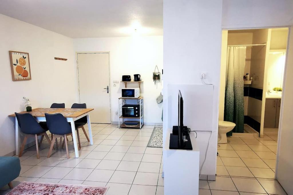 Grand Studio Lumineux Et Sa Terrasse Au Calme Toulouse Exterior photo